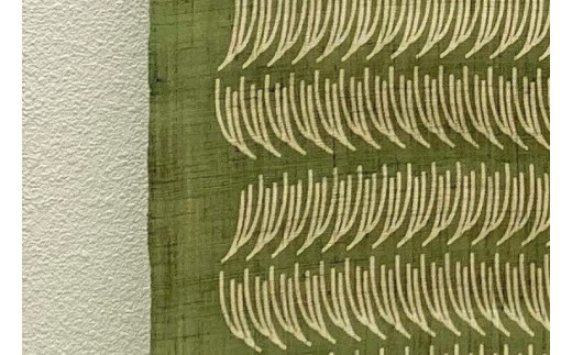 AI012　ウージ染めのれん（ザワワ）