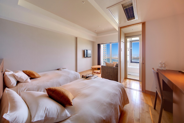 【琉球温泉 瀬長島ホテル】龍神の湯　ペア1組2名様入泉券｜ホテル 瀬長島ホテル ペア 沖縄 旅行 沖縄旅行 琉球温泉 温泉 入泉券 チケット 沖縄県 豊見城市(AF002-1)