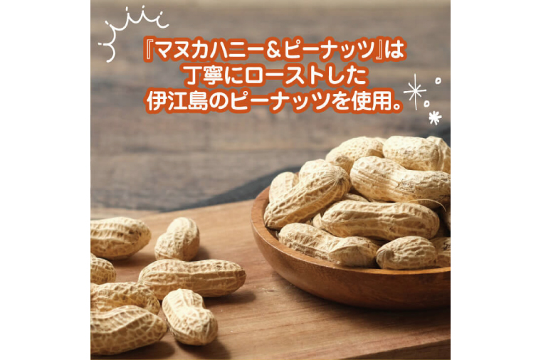 マヌカハニー＆沖縄県産ピーナツ 50g×2個｜はちみつ ハチミツ 蜂蜜 マヌカハニー ピーナッツ ビタミン お土産 ギフト プレゼント お祝い 人気 沖縄 沖縄県 豊見城市(DK003)