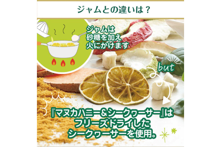 マヌカハニー＆沖縄県産シークワーサー 50g×2個｜はちみつ ハチミツ 蜂蜜 マヌカハニー シークワーサー ビタミン お土産 ギフト プレゼント お祝い 人気 沖縄 沖縄県 豊見城市(DK005)