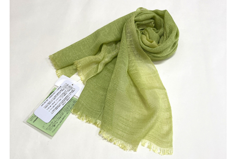 ウージ染めバンブーレーヨンショール｜ストール ショール ウージ染め 沖縄 おきなわ 沖縄県 ウージ 伝統 沖縄県 豊見城市(AI023)