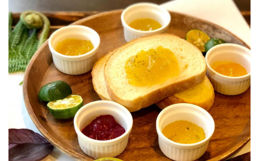 贅沢ジャム工房4種セット｜ジャム フルーツジャム フルーツ 贅沢 シークワーサー シークヮーサー 紅いも たんかん パイナップル ギフト 贈り物 セット 沖縄県 沖縄 豊見城市 おきなわ(AD005)