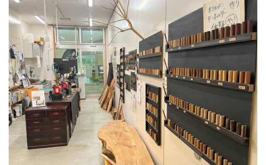 ★工房にお越し頂ける方限定★沖縄天然木の木軸ペン作り体験（ツイスト・ノック式タイプ）｜ペン ボールペン 木 木軸 木材 木軸ペン 特別 体験 手作り 人気 文具 文房具 筆記用具 沖縄 沖縄県 豊見城市(CL005)