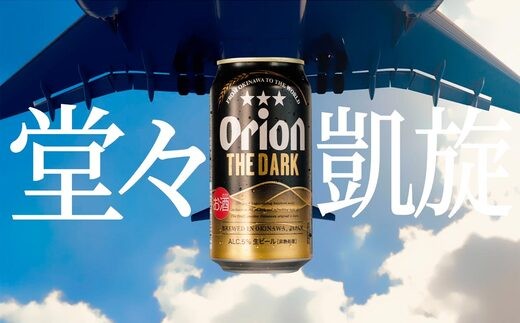 ≪ オリオン ザ・ダーク 350ml × 48本 ≫ 48缶 48本 生ビール 地ビール 黒ビール オリオンビール 沖縄 豊見城市 母の日 父の日 ギフト お歳暮 お中元 贈り物 プレゼント おすすめ お酒 宅飲み 送料無料(DQ017)