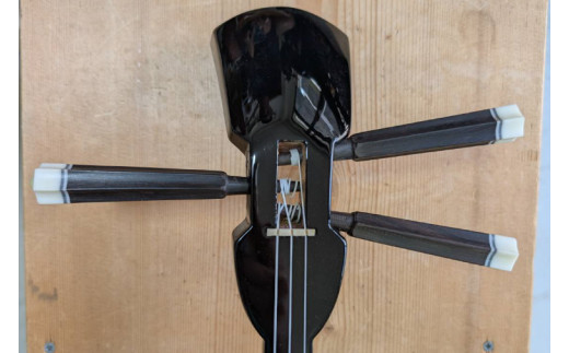 ★選べるレジンバチ★「三線工房ダイキ」南洋白木 蛇皮二重張り三線セット｜三線 三線工房 沖縄 蛇皮 白木 セット 三線セット バチ レジンバチ 沖縄県 豊見城市(CU006)