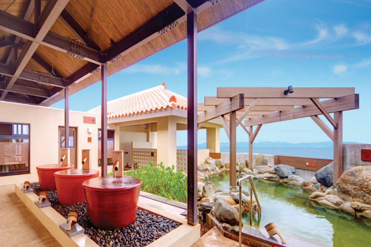 【琉球温泉 瀬長島ホテル】龍神の湯　ペア1組2名様入泉券｜ホテル 瀬長島ホテル ペア 沖縄 旅行 沖縄旅行 琉球温泉 温泉 入泉券 チケット 沖縄県 豊見城市(AF002-1)