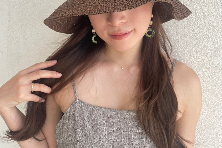 ゴーヤーのピアスorイヤリング 2連(MIX)｜ピアス イヤリング アクセサリー ゴーヤー セット 沖縄 沖縄県 豊見城市 送料無料(DD015)