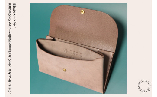 comet Long コンパクトな長財布 (ワックスブラック) 牛革(BR012)