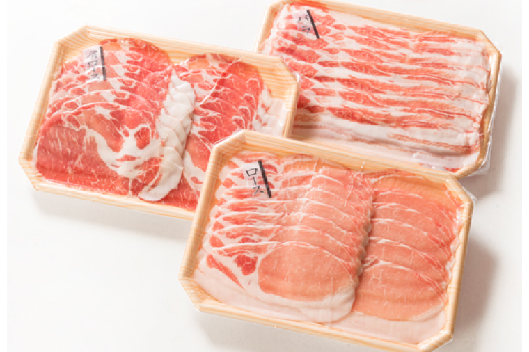 あぐー食べくらべセット|肉 お肉 にく 豚肉 ロース 肩ロース あぐー豚 食べくらべ しゃぶしゃぶ ヘルシー 沖縄県 豊見城市（AG013-1）