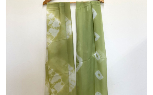 AI036　ウージ染めシルクシフォンショール