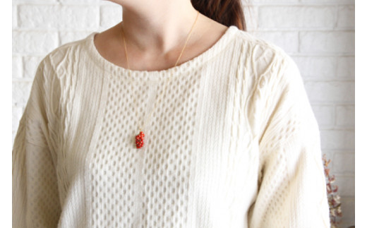 アクセサリー イヤリング ネックレス 赤珊瑚 14KGFセット｜イヤリング アクセサリー ペンダント ネックレス 赤サンゴ 赤珊瑚 14KGF セット ホワイトデー 贈り物 ギフト 沖縄 沖縄県 豊見城市(AT009)