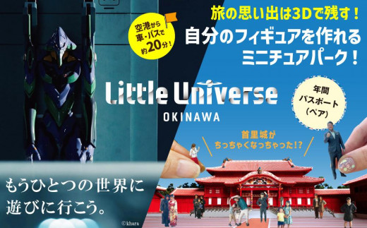 AJ006　Little Universe 年間パスポート (ペア)