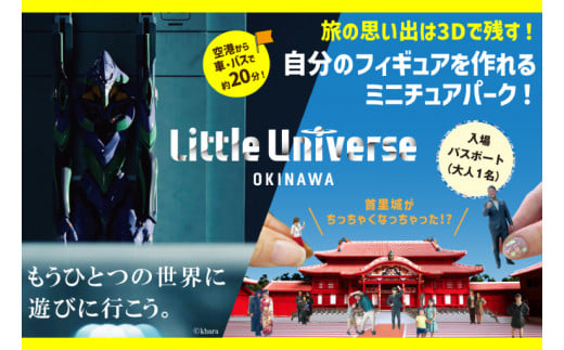 AJ001　Little Universe 入場パスポート (大人1 名)