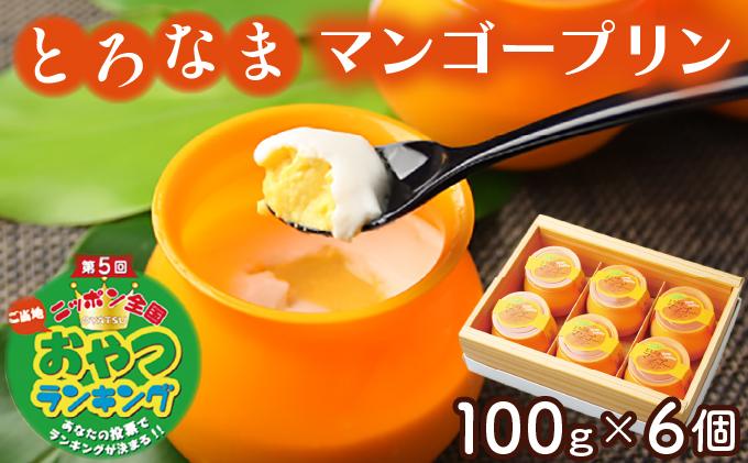 とろなまマンゴープリン(100g×6個入り) AC016-1