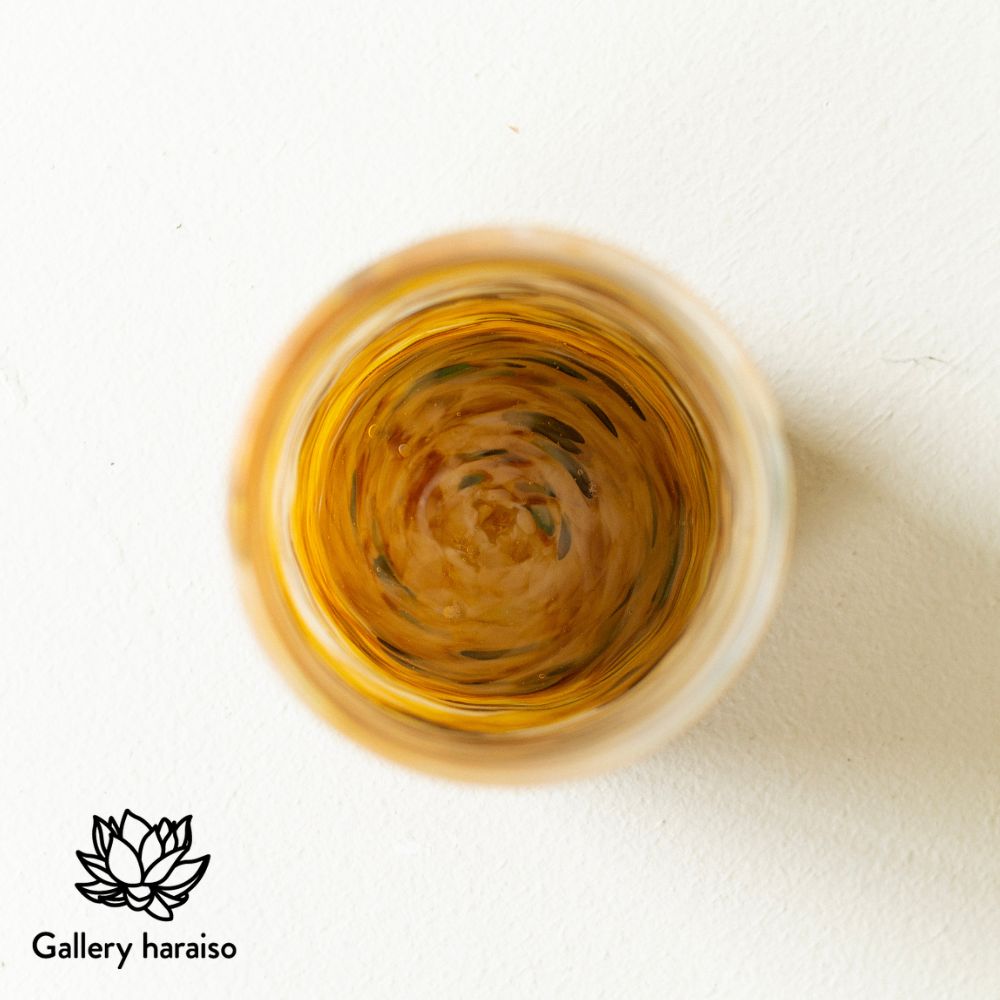 【琉球ガラス】木立 デコロックグラス