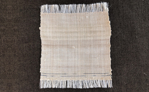 芭蕉布・コースター（2枚セット）【芭蕉布こもれび工房】