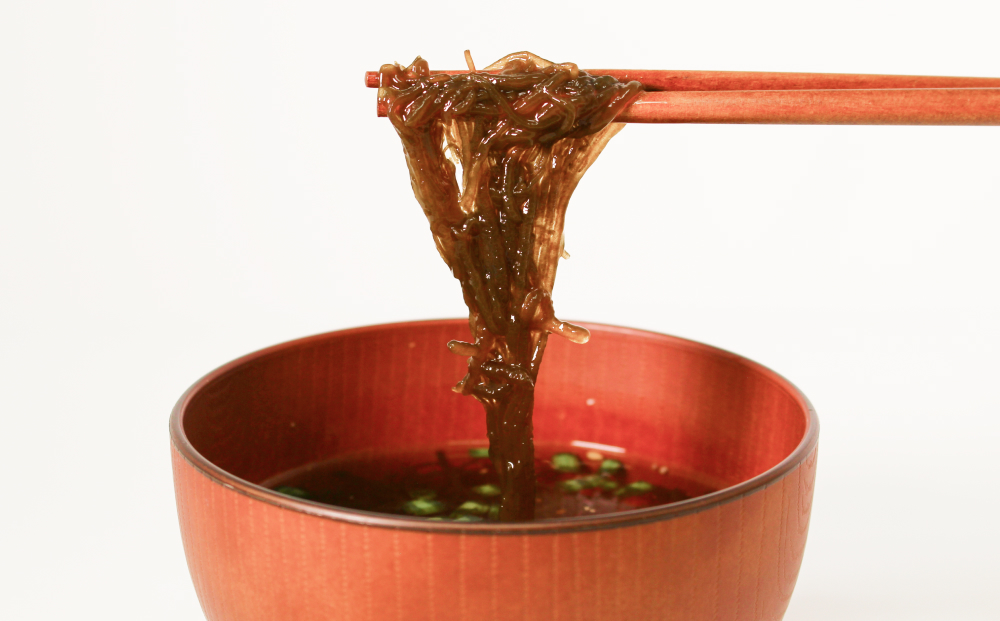 新鮮早摘みもずくたっぷり食べるスープ&調味料セット