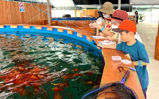 釣って見つけるぼうけんの国 うるまBBQガーデン　入場チケットBBQ付