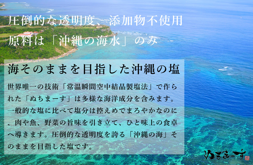 ［沖縄の海塩］ぬちまーす顆粒(111g)×9袋セット