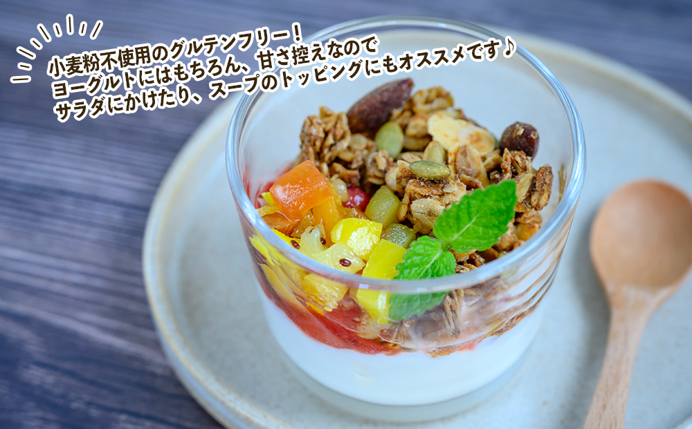 【おやつの実 Lafra】グラノーラ３個セット