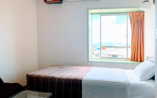 【ホテルハーバー】1泊シングル宿泊券（日替わり手づくり朝ごはん付き）