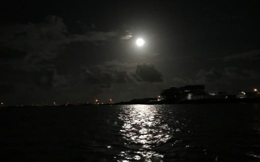 満点の星と夜景の海中道路ナイトカヤックツーリング！【2名様】