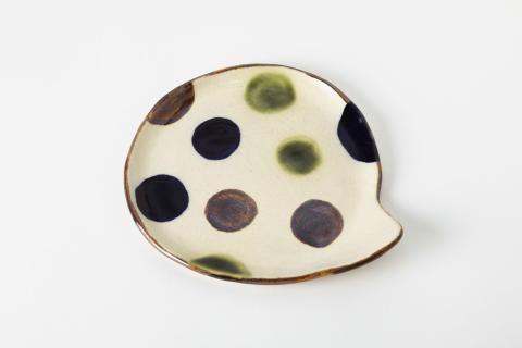 ＜色が選べる！＞ 唐草模様 5寸丸プレート 2枚セット【尚工房】