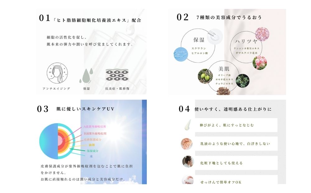 【コスメアカデミア】UVプロテクト(30g)　ヒト幹細胞　化粧品　コスメ　沖縄