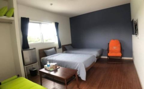 【FUNBASEうるま】　1室2名様（ペア）1泊ご宿泊券（朝食付き）