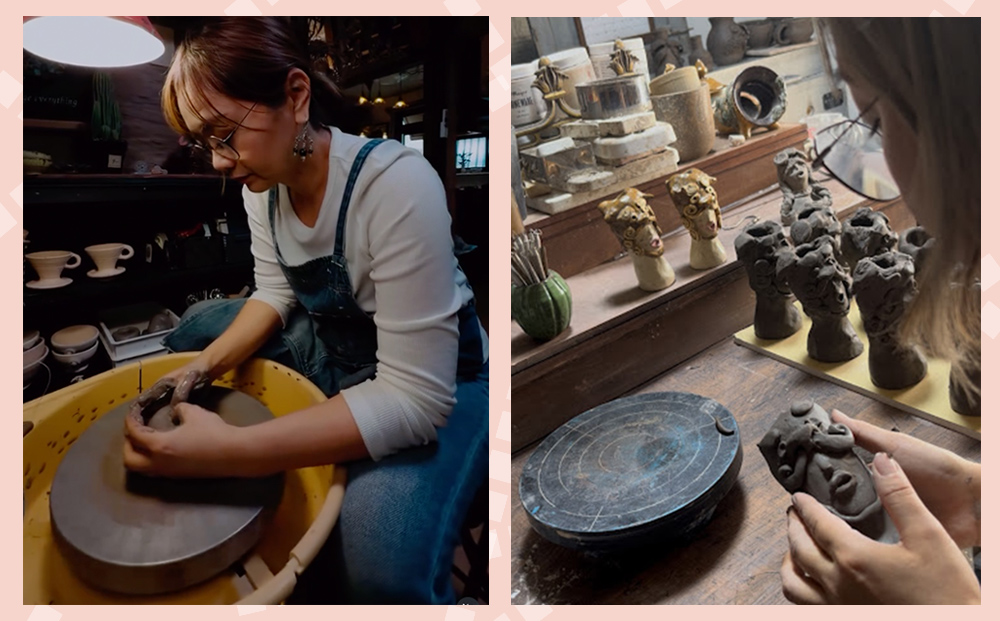 シーサーガールズ （花瓶）