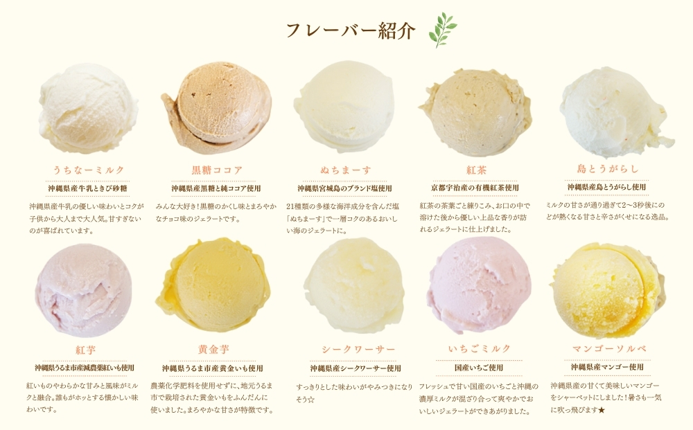 うるまジェラート　12個セット