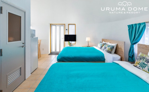 【うるまドーム沖縄】2泊ペア宿泊券＜素泊まり＞