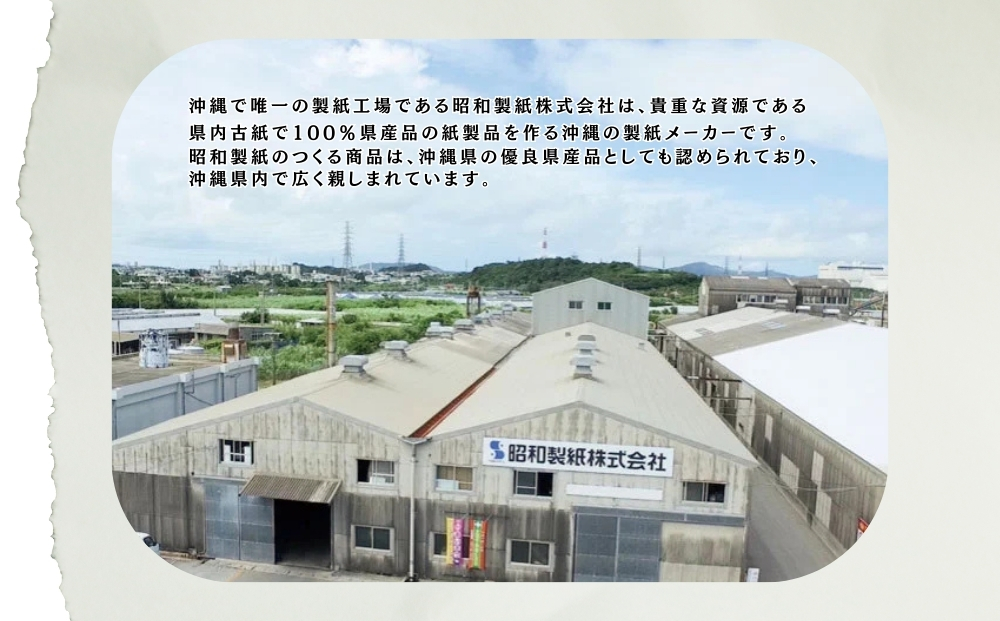 吸水性抜群！タオルペーパー「OKINAWA」