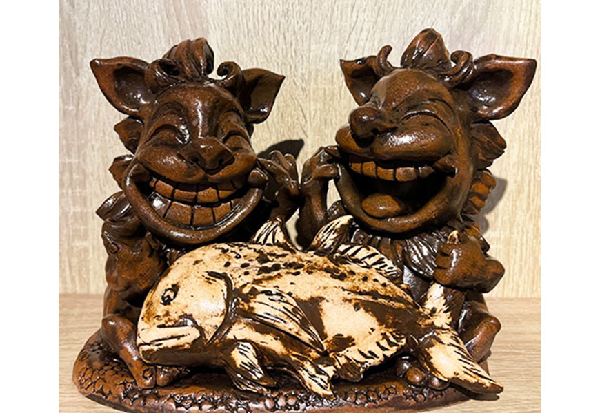 BU06　【特注オリジナル】シーサーとGTがであった～