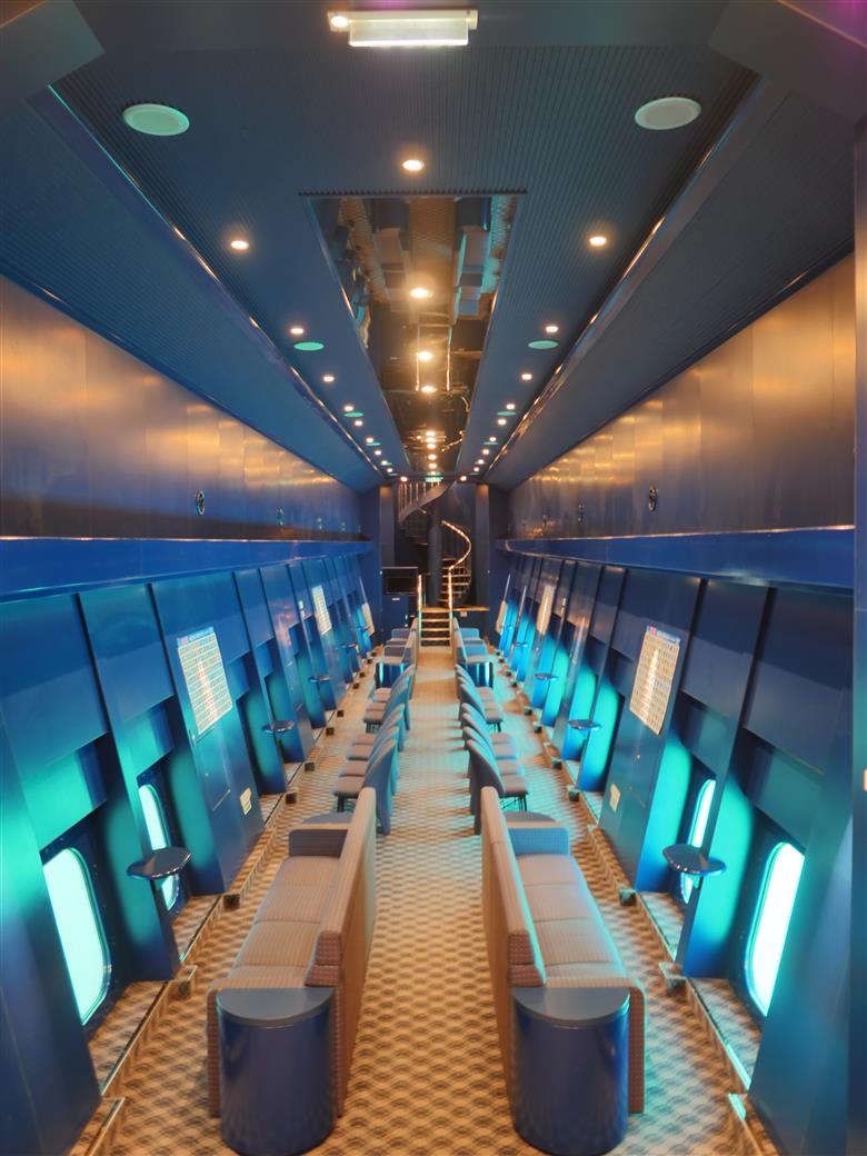 【ANA限定】海中展望型客船「ベイクルーズ宮古島Mont Blanc 」1ドリンク＋ゼリー付きオープンデッキプラン（4名様、乗船のみ食事なし）