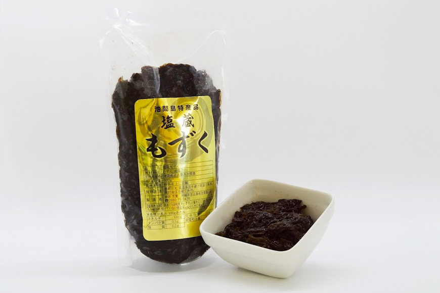 JH017　池間島特産品　塩蔵　黄金もずく（5セット）