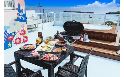 Coral Sea Villa新築1日1組限定ヴィラ宿泊券(2名～7名1泊）