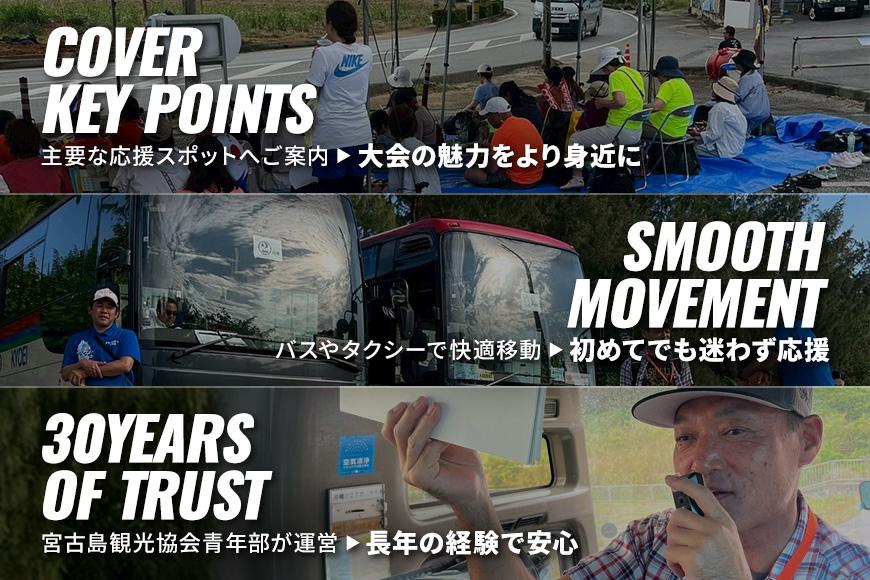 第40回全日本トライアスロン宮古島大会 『応援バスツアー』 (3歳以上～中学3年生1名様分）(CW43)