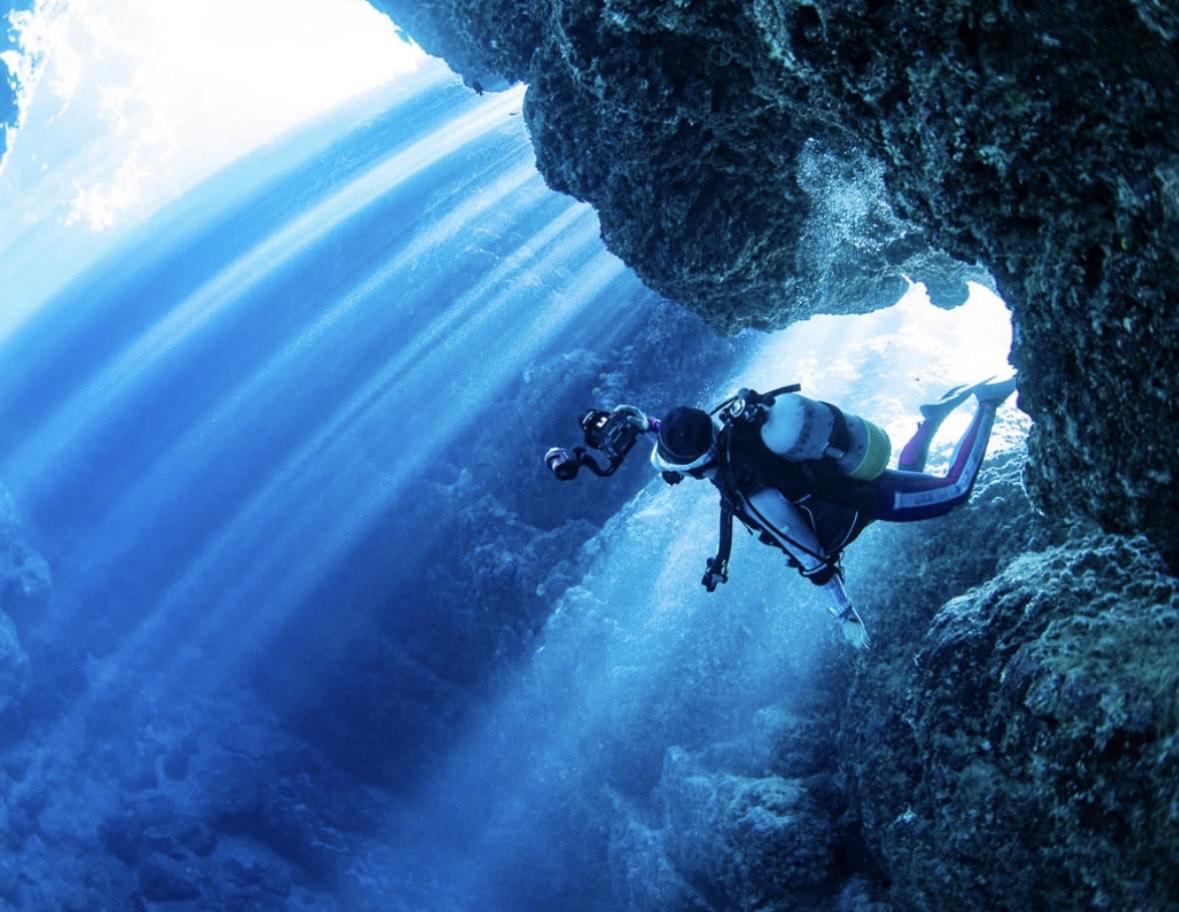 ダイビングYouTuber Tottyのお店！３ダイブ（魔王の宮殿など）BIGHOLIDAY（DB01）