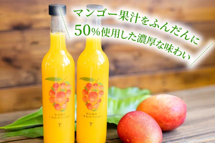 宮古島のしあわせマンゴー　大瓶２本セット【500ｇ×2本】(T114)