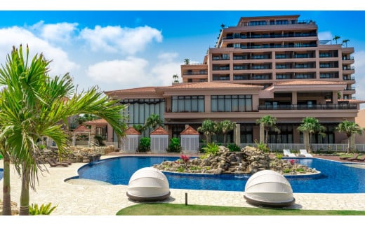 ホテルシギラミラージュ ペア宿泊券（1泊朝食付）※ジャグジー付