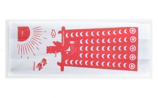 てぬぐい＋巾着セット【シーサー】（HF007）