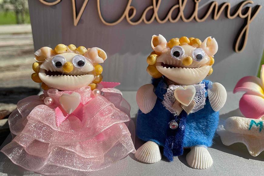 【幸せを届けるブライダルシーサー】 プリンセスピンク