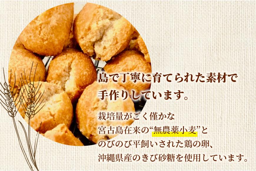 宮古小麦のさたぱんびん（サーターアンダギー）6個入り（HB003）