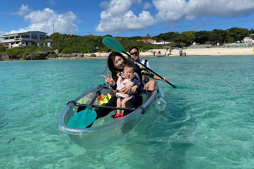 沖縄・宮古島　クリアカヤック・クリアサップ（SUP）ツアー体験【1名様】