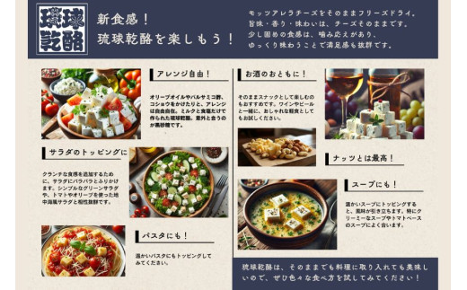 琉球乾酪（ハーブ入りドライモッツァレラチーズ）20g×2（CJ14）｜モッツァレラチーズ チーズ 手作りチーズ 熟成チーズ 贈り物 ギフト スナック おつまみ 食べ比べ 沖縄 宮古島市