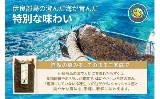 【2026年発送★先行予約】ざるもずく400g ×10パック（伊良部島もずくパラダイス）（HW03）