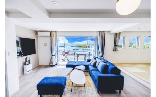 Coral Sea Villa新築1日1組限定ヴィラ宿泊券(2名～7名1泊）