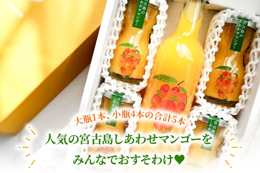 宮古島のしあわせマンゴー　しあわせおすそ分けセット(T117)