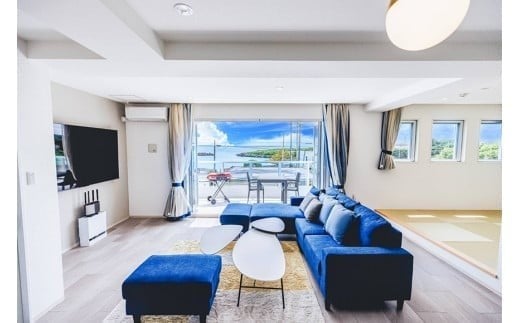 Coral Sea Villa新築1日1組限定ヴィラ宿泊券(2名～7名1泊）